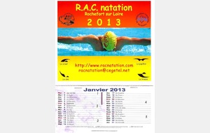 Les calendriers du RAC sont arrivés!!!